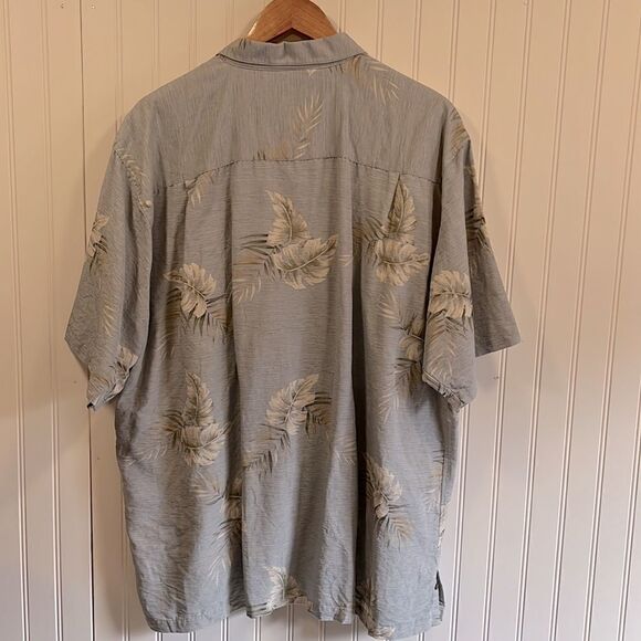 Luau finest silk Hawaiian shirt sleeve shirt - Picture 5 of 5